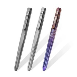 Side Slider Titanium Tactical Pen product view 1